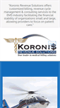 Mobile Screenshot of koronisllc.com